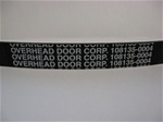 Overhead Door commercial garage door opener serpentine belt 108135-0004