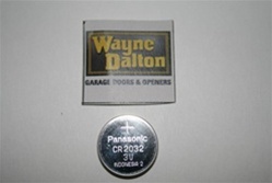 Wayne Dalton battery for 5 button keyless entry system