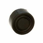 Black Rubber Push Button for Control Stations